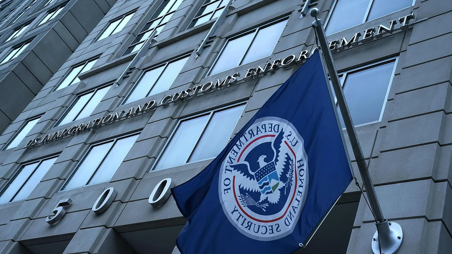 VP Mike Pence Visits ICE Headquarters In Washington DC