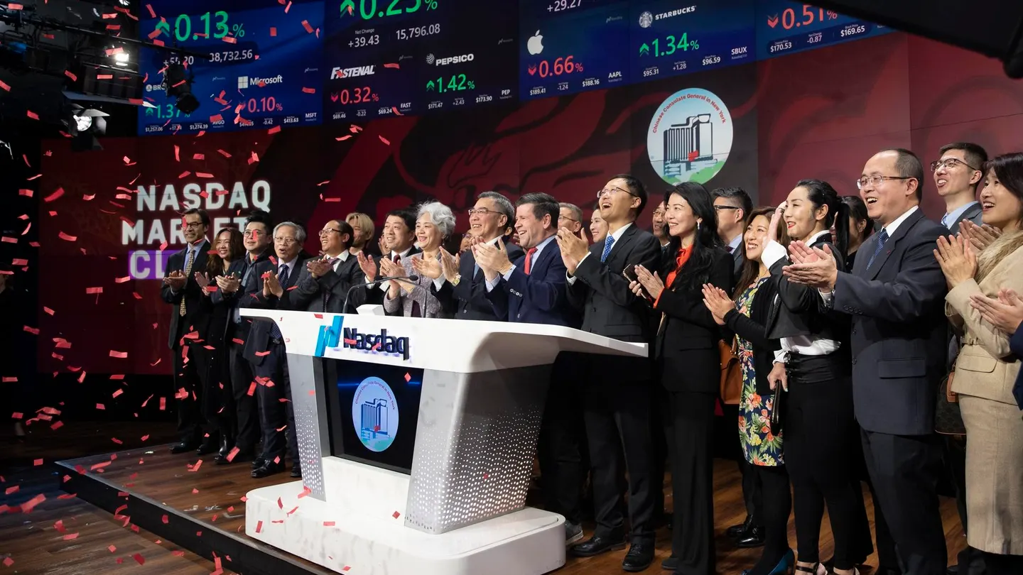 Nasdaq Rings in Chinese New Year with Special Ceremony