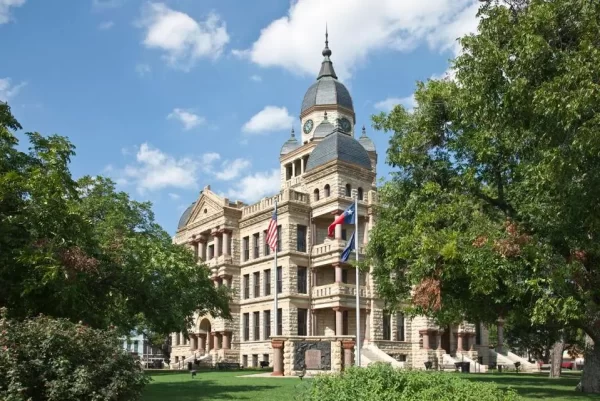 Victorian architecture of Denton County courthouse