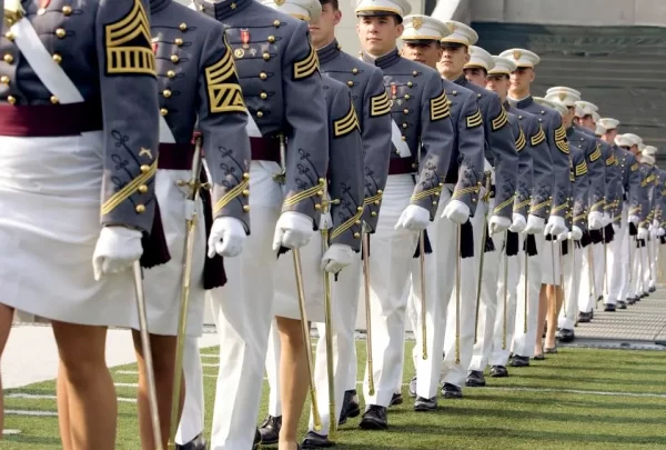 941 graduates made up West Point's class of 2023. (Photo by Stephen Chernin/Getty Images)GETTY IMAGES