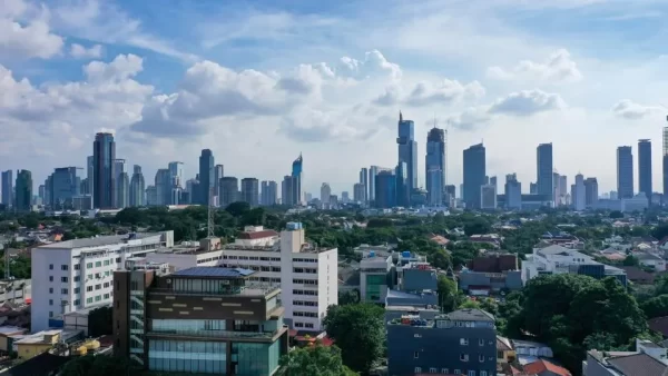South Central Business district of Jakarta in Indonesia capital city
