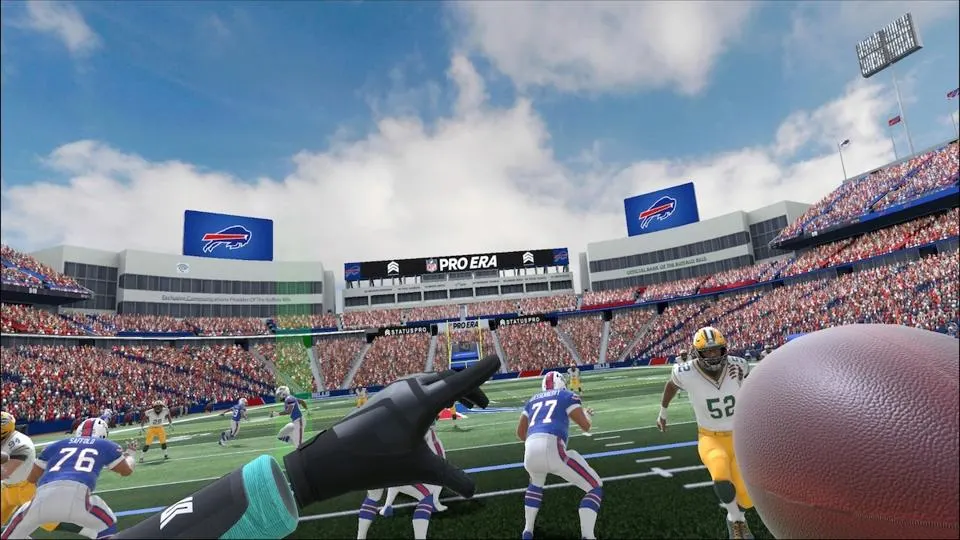 NFL Pro Era game screen shot