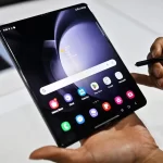 The Samsung Galaxy Z Fold5 phone