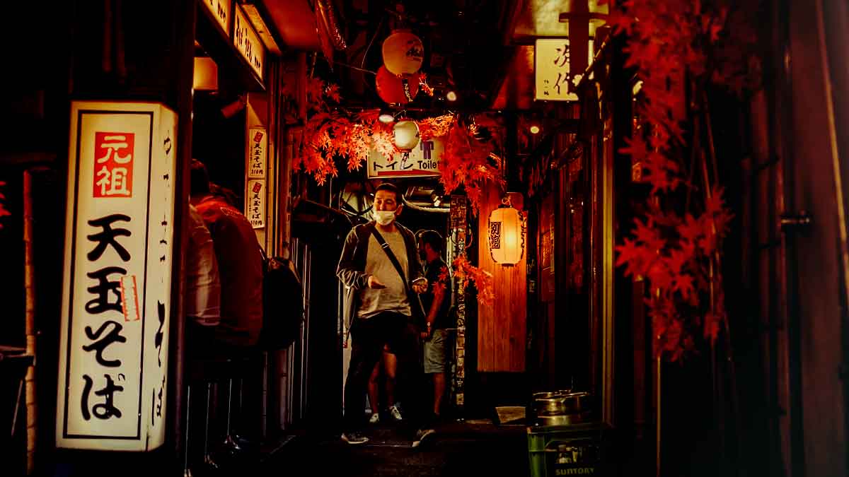 Alley of Memories in Shinjuku, Tokyo