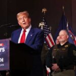 Trump Campaigns in Grand Rapids, Michigan