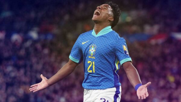 Endrick's Celebration Lights Up England-Brazil Friendly