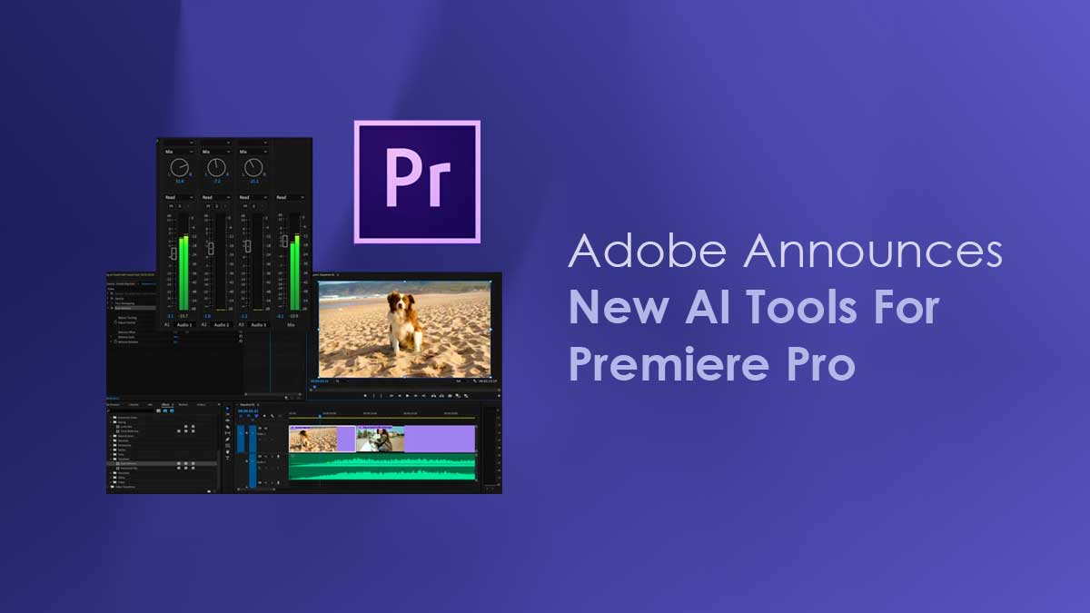Premiere Pro new ai tool