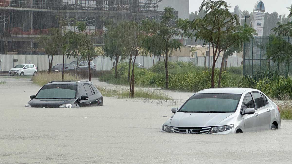 Arabian Peninsula Rainstorm