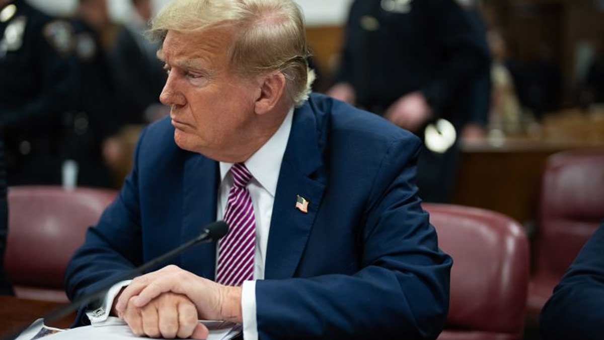 Trump Attends NY Hush Money Trial