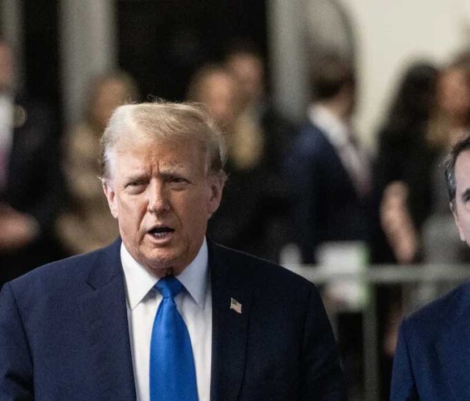 Trump in Hush Money Trial