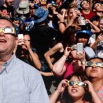 Johnson Space Center Eclipse Viewing