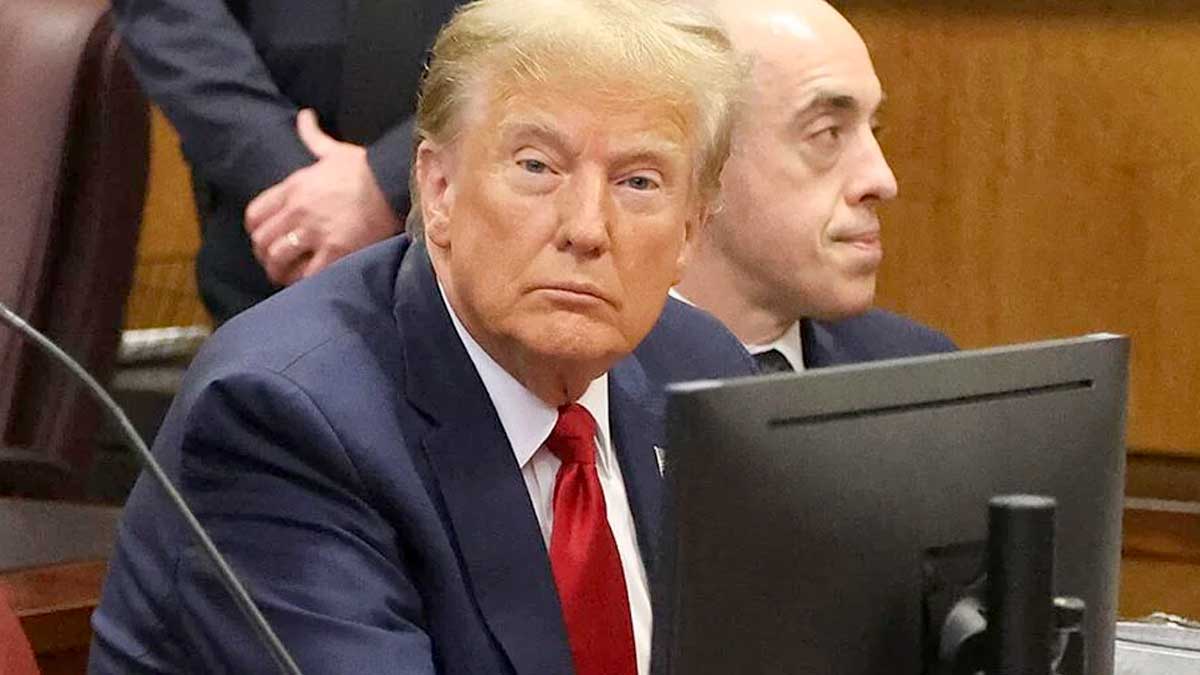 Donald Trump Appears at Pre-Trial Hearing in New York Hush Money Case