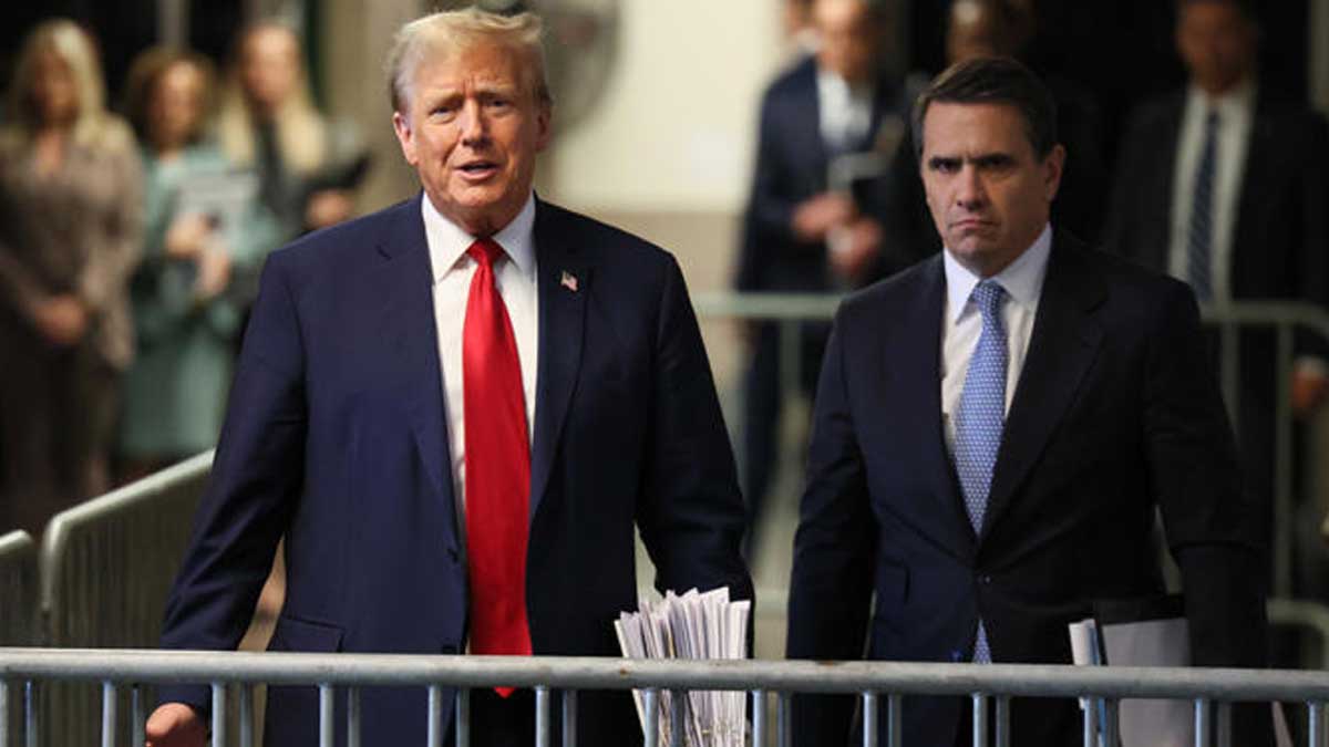 Trump's Hush Money Trial Advances in New York