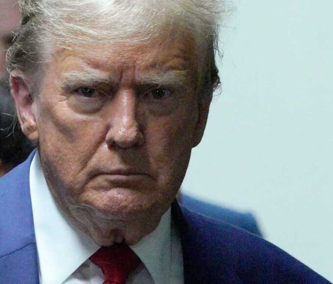 Trump Addresses Reporters at Hush Money Trial