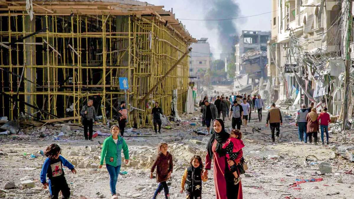 topshot palestinian gaza israel conflict