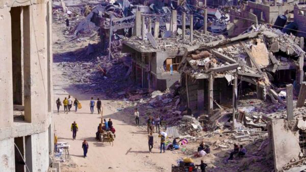 Palestinians Fleeing Rafah