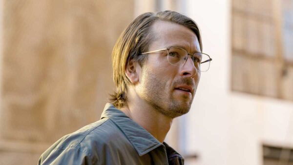 Glen Powell as Gary Johnson in Hit Man