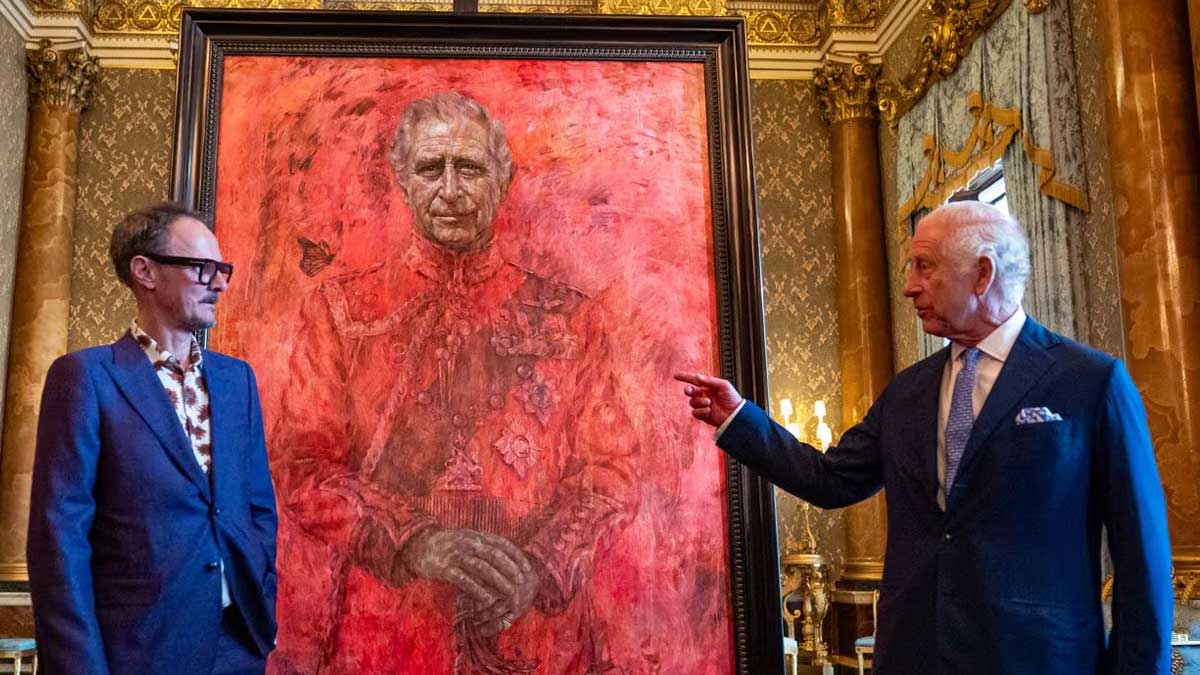 King Charles III's First Post-Coronation Portrait Unveiled