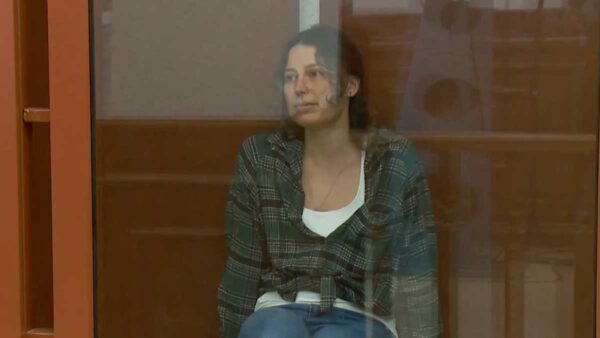 Ksenia Karelina, dual U.S.-Russian national, attends Yekaterinburg court