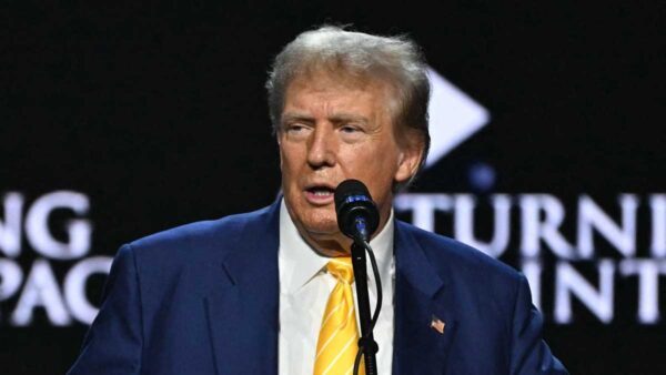 Trump Joins Turning Point Town Hall in Phoenix