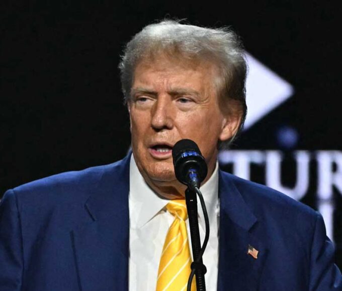 Trump Joins Turning Point Town Hall in Phoenix