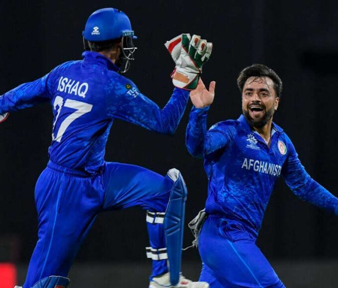 Afghanistan beat Australia