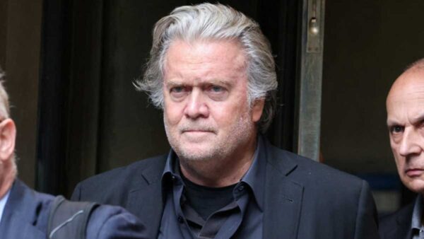 Steve Bannon Attends Court Hearing For Contempt Of Congress Convictions