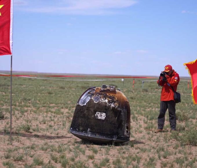 China moon mission