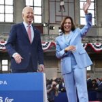 Harris Biden 2024 Trump