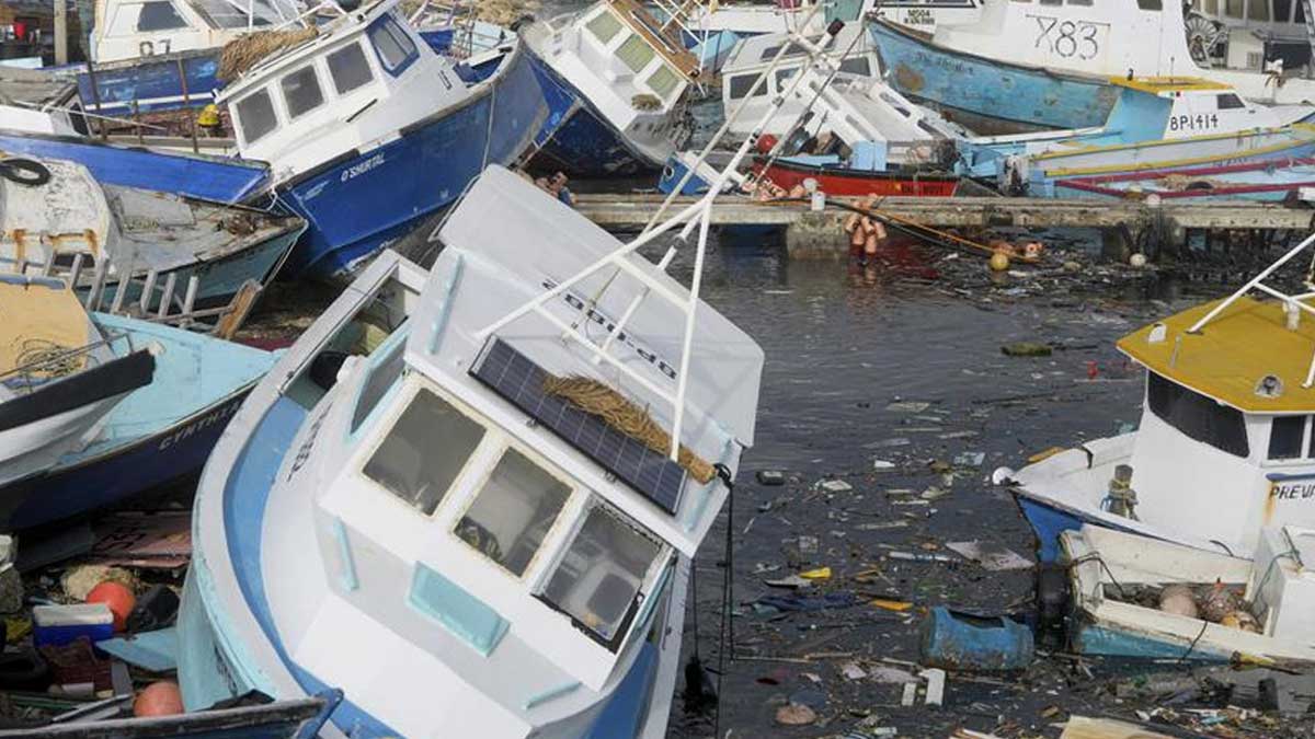 Beryl Strengthens Landfall