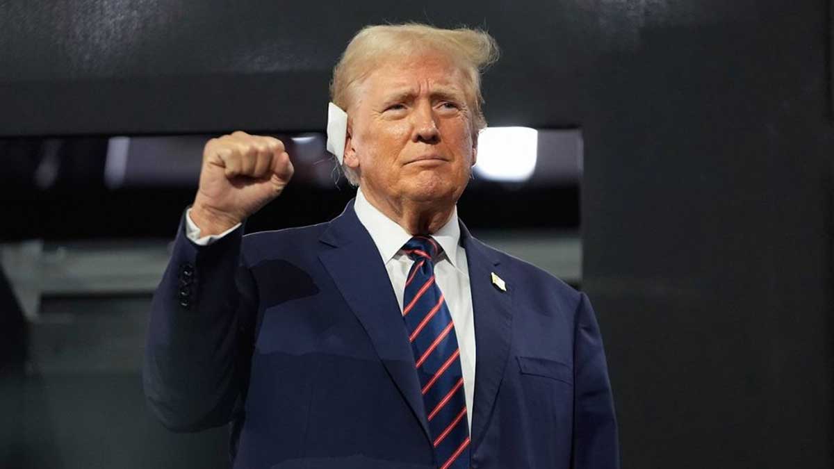 Republican National Convention 2024, July 17 in Milwaukee.