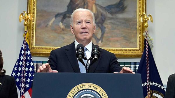 President Biden speaks July 14 in Washington, DC