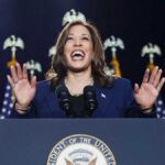 Harris speaks in Milwaukee