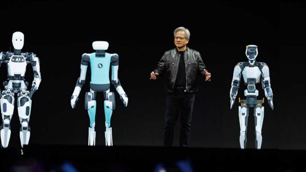 Jensen Unveils Robotic Friends at GTC '24
