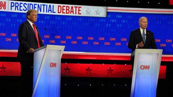 Trump and Biden In First Presidential Debate