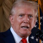 Trump Addresses Press in Palm Beach