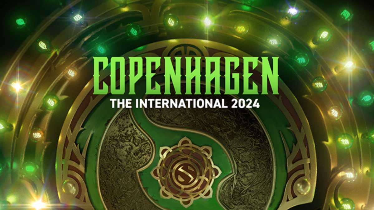 The key art for The International 2024