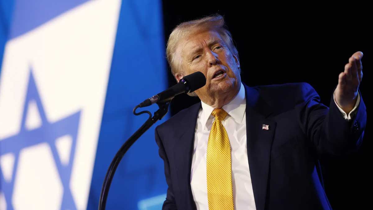 Trump at Israeli American Council