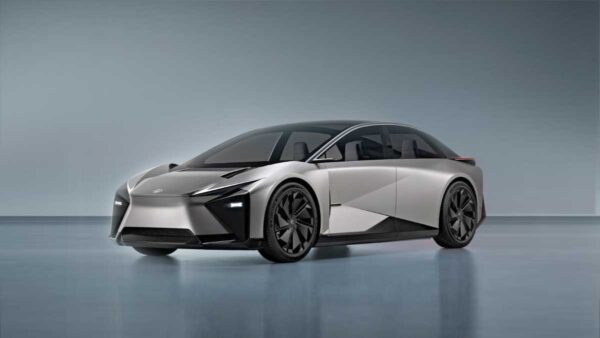 The Lexus LF-ZC concept car