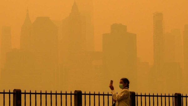 Canadian Wildfire Smoke Haze Hits Eastern U.S.