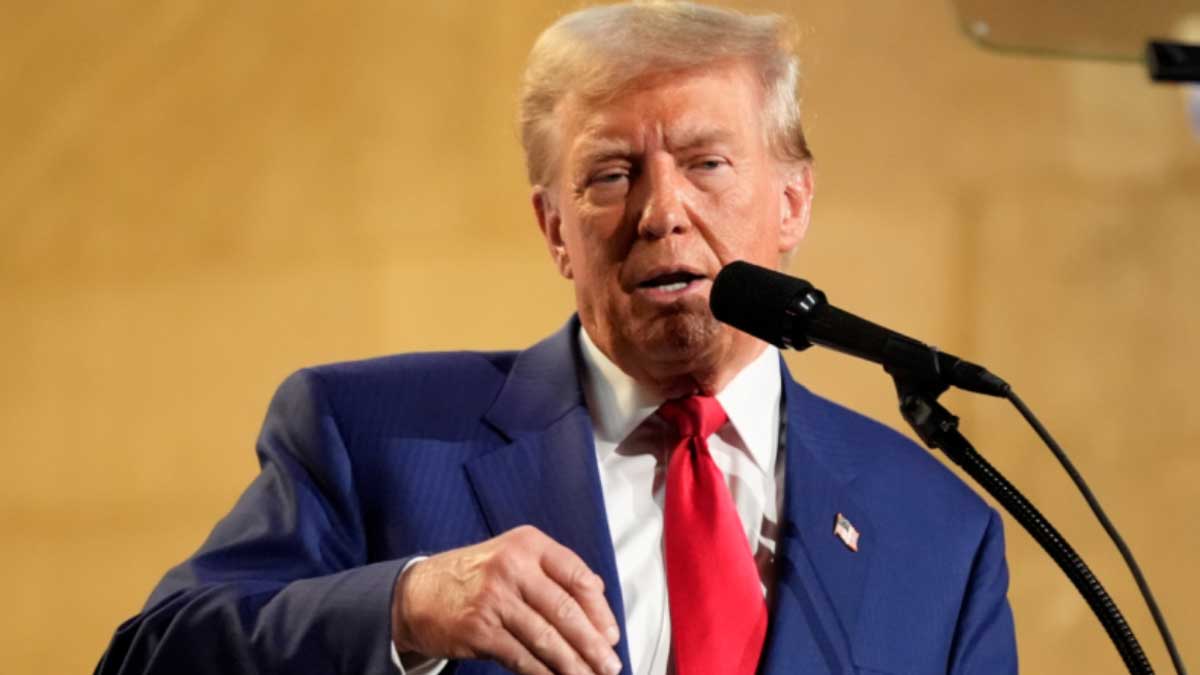 Trump Addresses Economic Club of New York