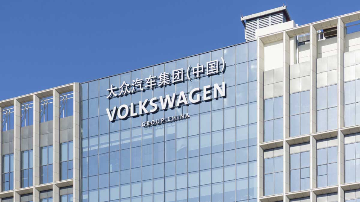 Volkswagen Group headquarters in Beijing, China.