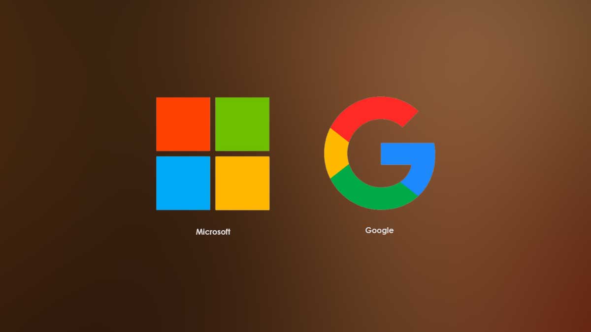 Microsoft and Google
