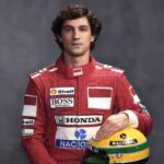 Gabriel Leone as Ayrton Senna in 'Senna'