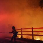 Franklin Fire Spreads 5 Miles North of Malibu