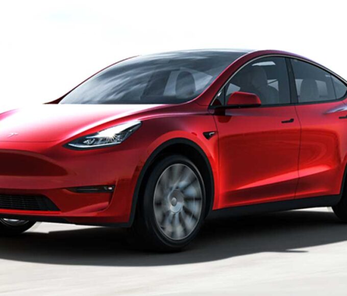 A Tesla Model Y