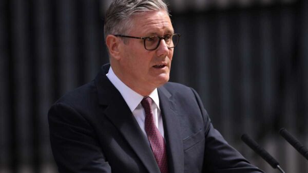 Keir Starmer announces resignation at Downing Street