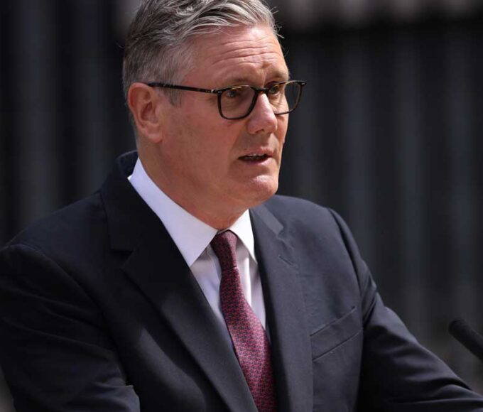 Keir Starmer announces resignation at Downing Street