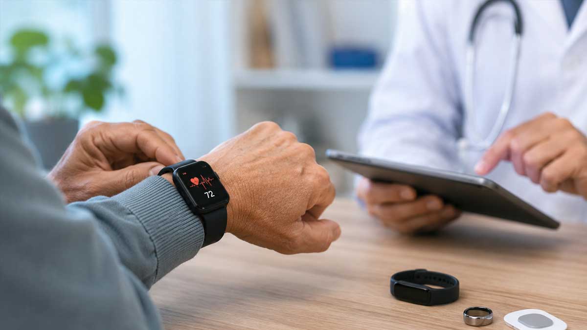 Wearable health tracker and Medicare coverage