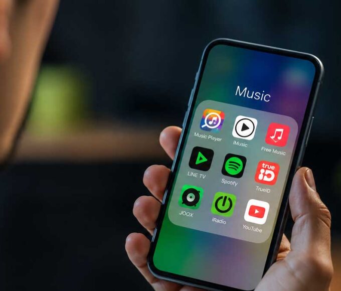 Spotify app outage on smartphone
